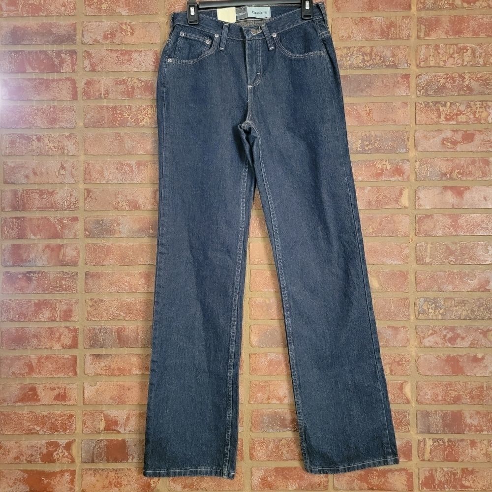 Gander Mountain jeans classic fit size 6 long NWT